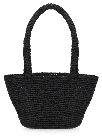 Manebi Borsa Panier Medium In Black