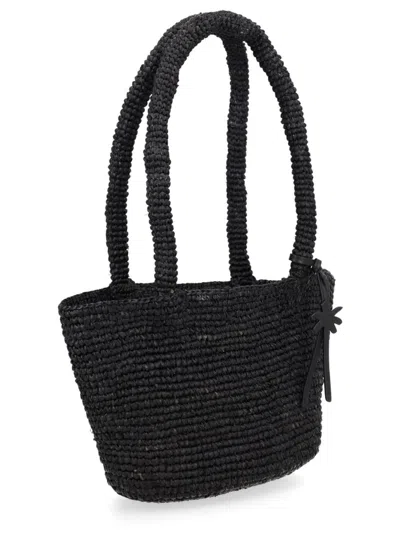 Manebi Borsa Panier Medium In Black