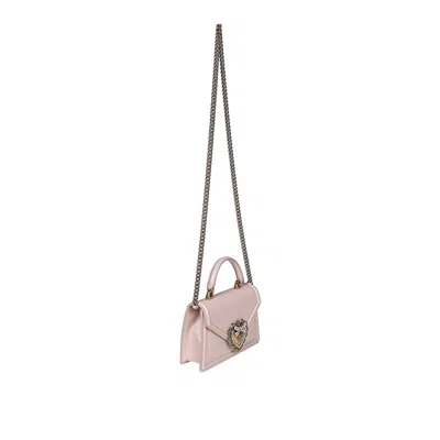 Dolce & Gabbana Devotion Bag In Pink