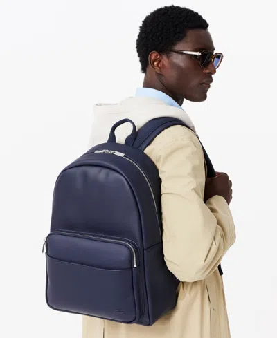 Lacoste Men's Adjustable Straps Backpack In Black