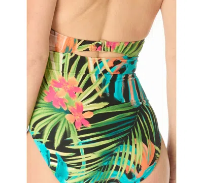 Coco Reef Women's V-neck Pull-on Swimsuit In Multi