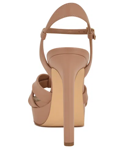 Nine West Windee Platform Sandal In Brown