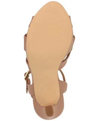 Nine West Windee Platform Sandal In Brown