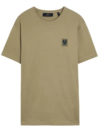 Belstaff Patch T-shirt In Brown