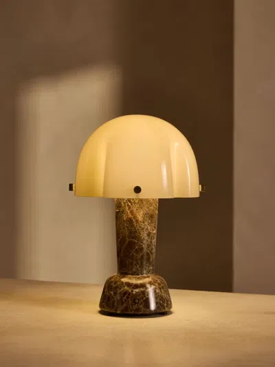 Soho Home 리오 마블 포터블 램프 In Neutral