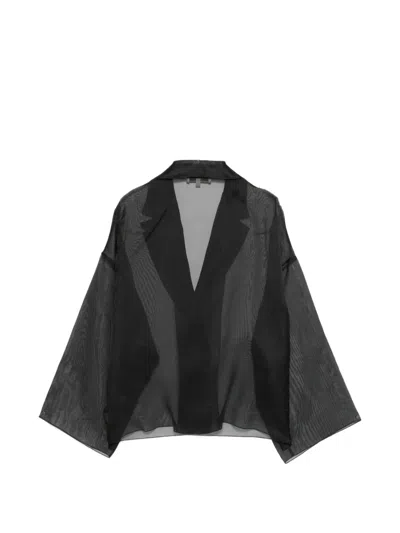 Antonelli 버튼 프런트 재킷 In Black