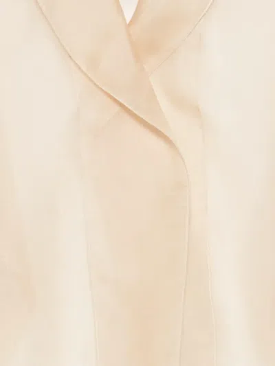 Antonelli 칼라 재킷 In White