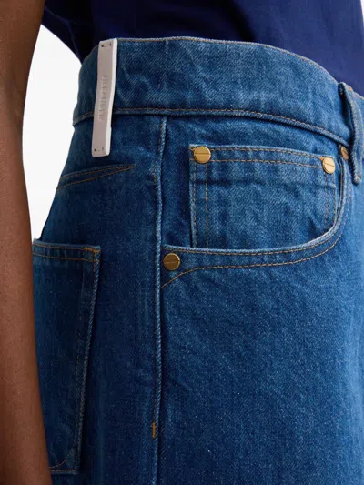 Jil Sander 루즈 핏 진 In Blue