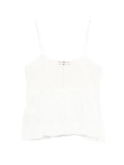 Jucca 크로셰 탑 In White