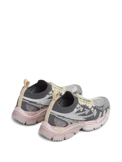 Off-white Multicolor Polyethylene Athletic Sneakers In Multi