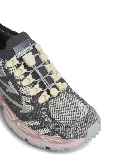 Off-white Multicolor Polyethylene Athletic Sneakers In Multi