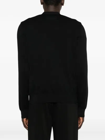 Givenchy Flap-pocket Cardigan In Black