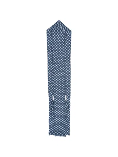Errico Formicola Patterned Tie In Blue