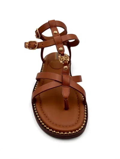Sam Edelman 탈리아 스트래피 장식 샌들 In Brown