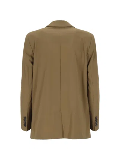 Rrd Button Jacket In Brown