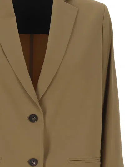 Rrd Button Jacket In Brown