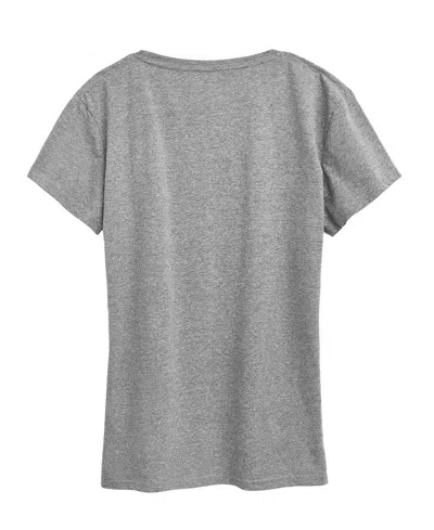 Hybrid Apparel Plus Size Instant Message Aapi Power Graphic T-shirt In Gray