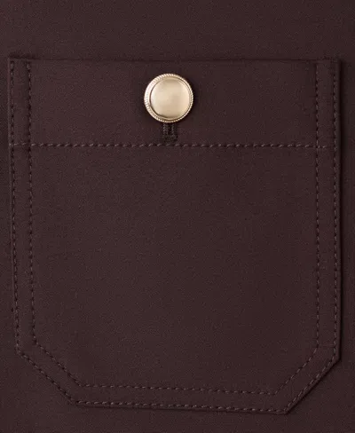 Mango Flare Leg Pants In Brown