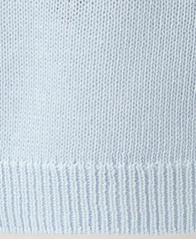 Mango Fine-knit Straight-fit Cardigan Wine In White