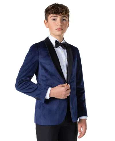 Opposuits Boys' 10-16 Notched Collar Jacket In Blue
