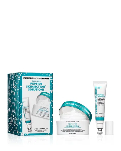 Peter Thomas Roth 2-pc. Peptide Skinjection Gift Set In Transparent
