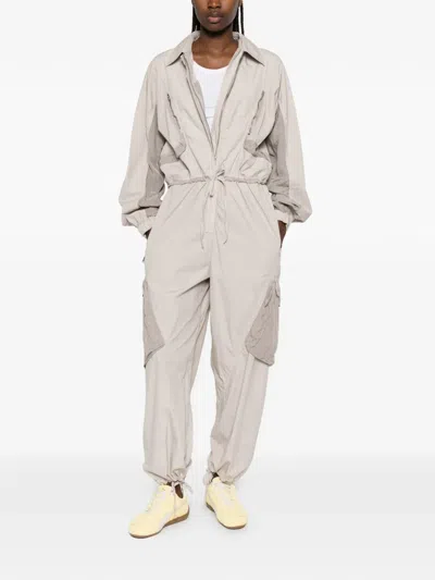 Iceberg Drawstring Panelled Jumpsuit In Multi