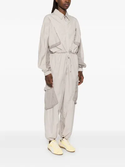 Iceberg Drawstring Panelled Jumpsuit In Multi