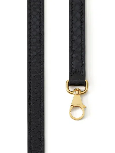 Lanvin Compagnon Small Asymmetrical Bag With A Python Finish In Black
