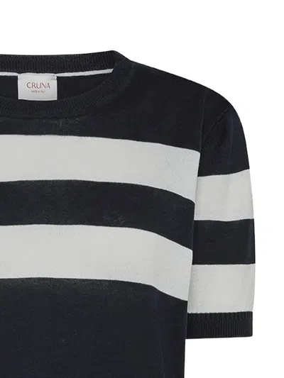 Cruna Striped T-shirt In Blue