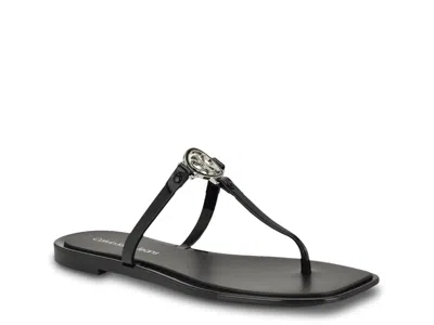 Calvin Klein Ellye Sandal In Black