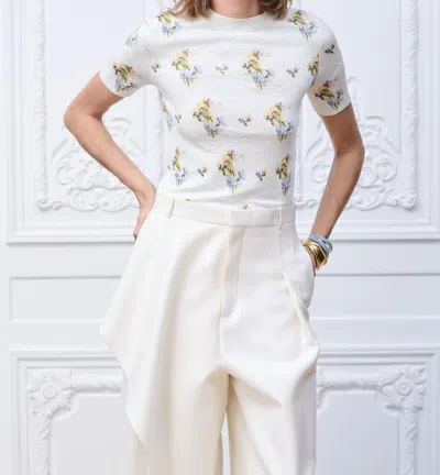 Dior Draped Regular-fit Pants In White