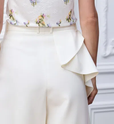 Dior Draped Regular-fit Pants In White