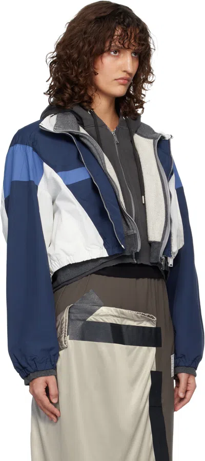 Miharayasuhiro Zipper Jacket In Blue