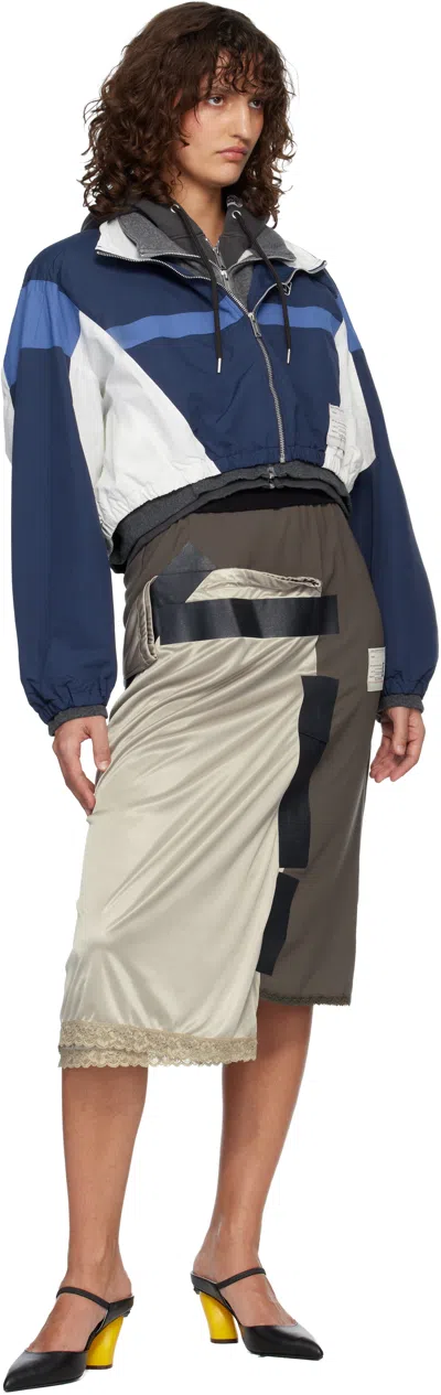 Miharayasuhiro Zipper Jacket In Blue