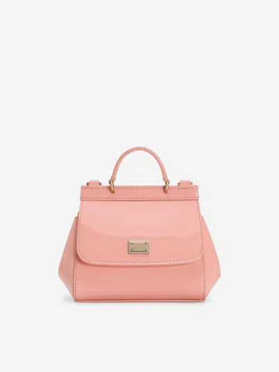 Dolce & Gabbana Sicily Top-handle Flap Tote Bag In Pink