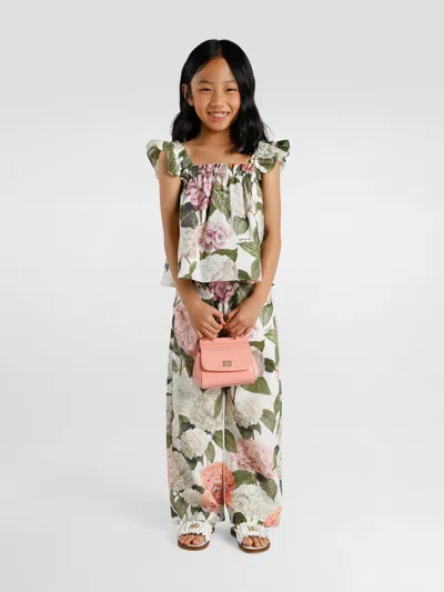 Dolce & Gabbana Sicily Top-handle Flap Tote Bag In Pink