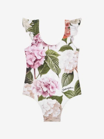 Dolce & Gabbana スイムウェア  ボーイ カラー マルチカラー In White