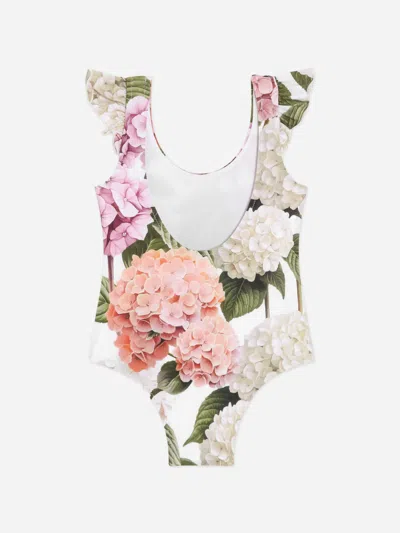 Dolce & Gabbana スイムウェア  ボーイ カラー マルチカラー In White