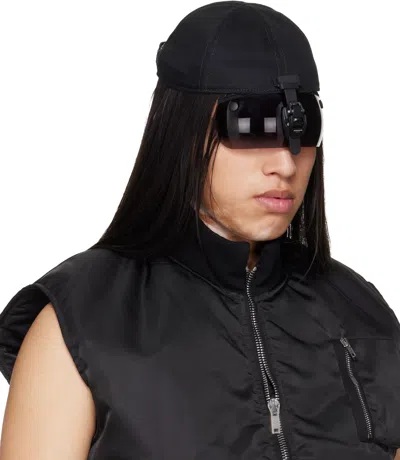 Innerraum Black Object C12 Visor Baseball Cap In Black