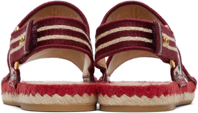 Valentino Garavani Cherryfic Double Strap Slingback Espadrille Sandal In Multi