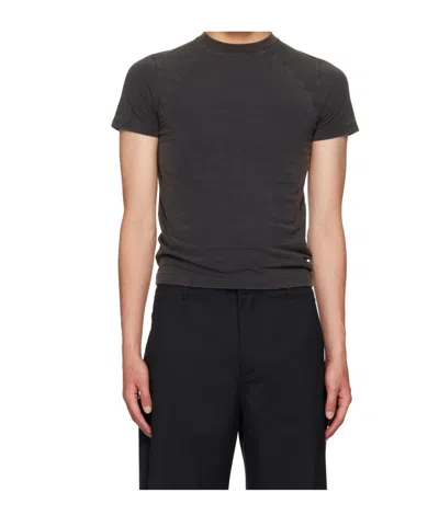 Entire Studios Black Mini T-shirt In Black