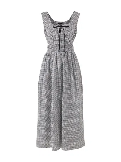 Rails Jordie Smocked Maxi Dress In White