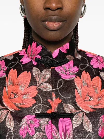 Comme Comme Jackets Blacks And Greys In Multi