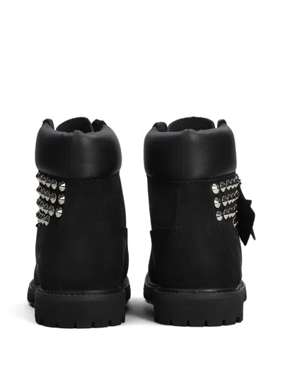 Timberland X Seddys Studios Stud Star Boots In Black