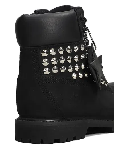 Timberland X Seddys Studios Stud Star Boots In Black