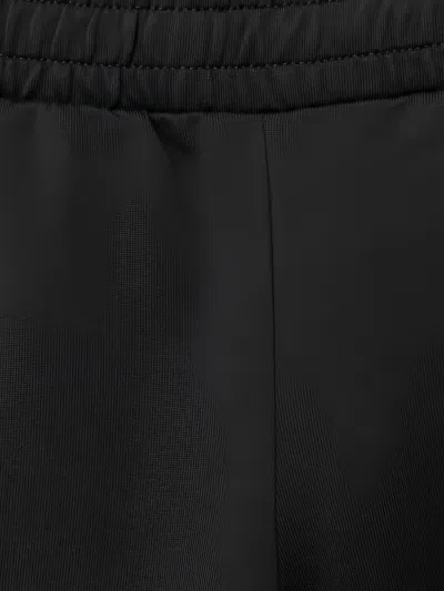 Ea7 로고 디테일 후드 트랙수트 세트 In Black