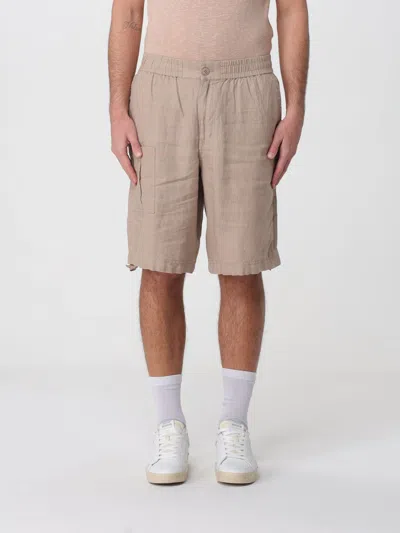 Blauer Elasticated Cargo Shorts In Neutral