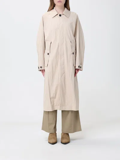 Tela Vischio Buttoned Coat In White