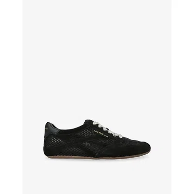 Sam Edelman Tobi Mesh Sneakers In Black
