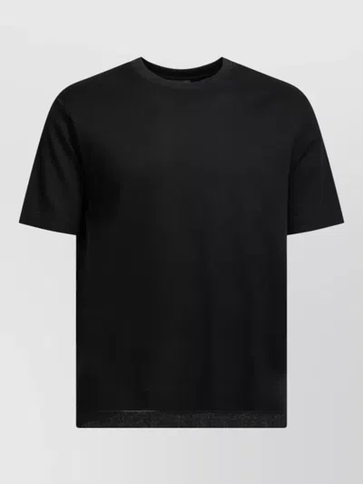 Herno Navy Blue Solid T-shirt